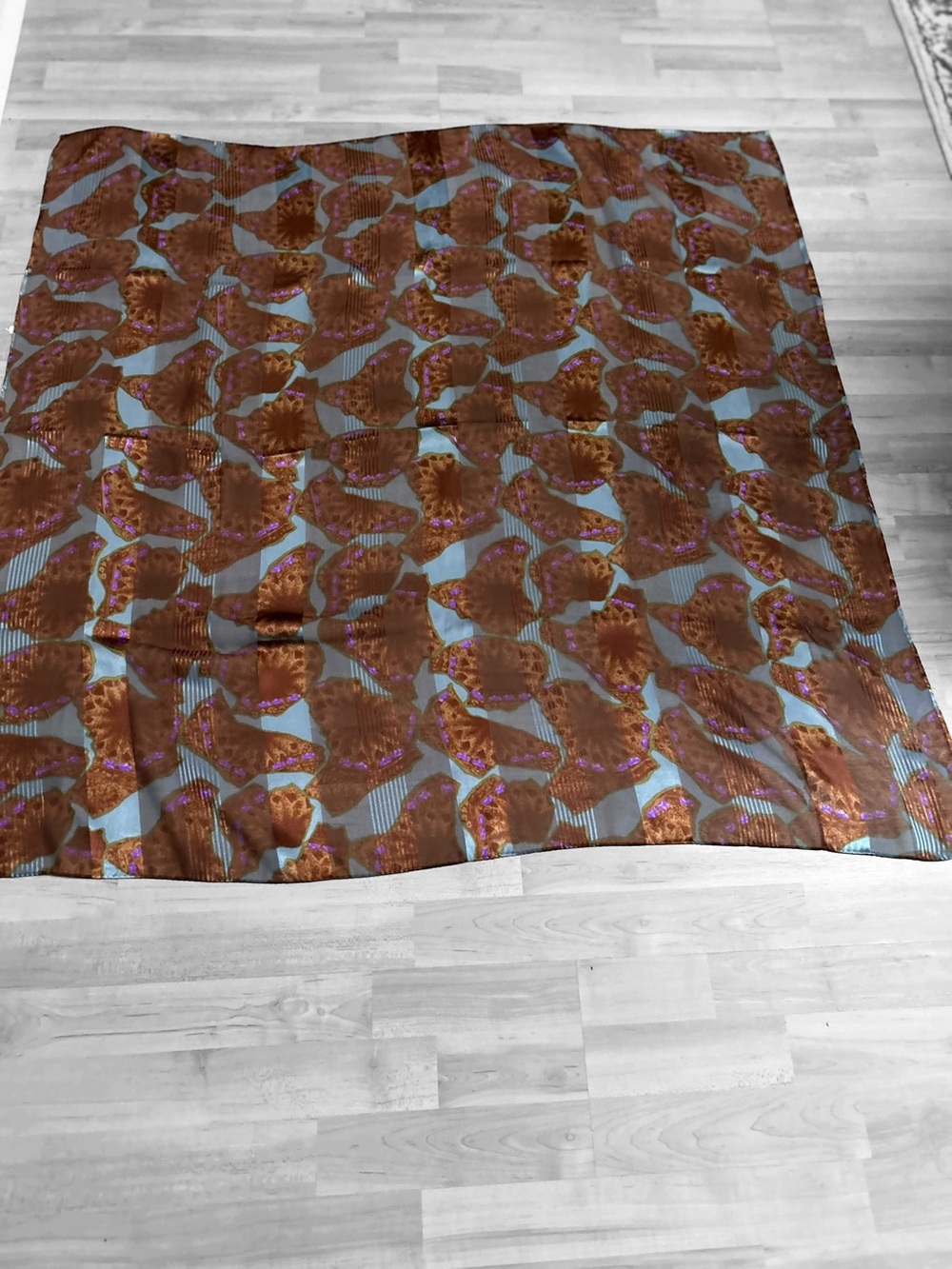 Large Vintage Lightweight Scarf